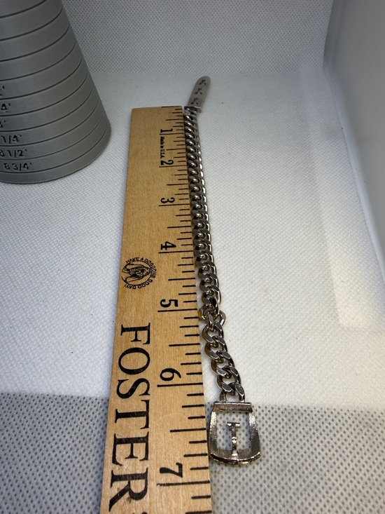 Avon Bracelets Buckle Accent & Beaded Vintage Silver Tone. Both Are Signed. - Picture 6 of 11